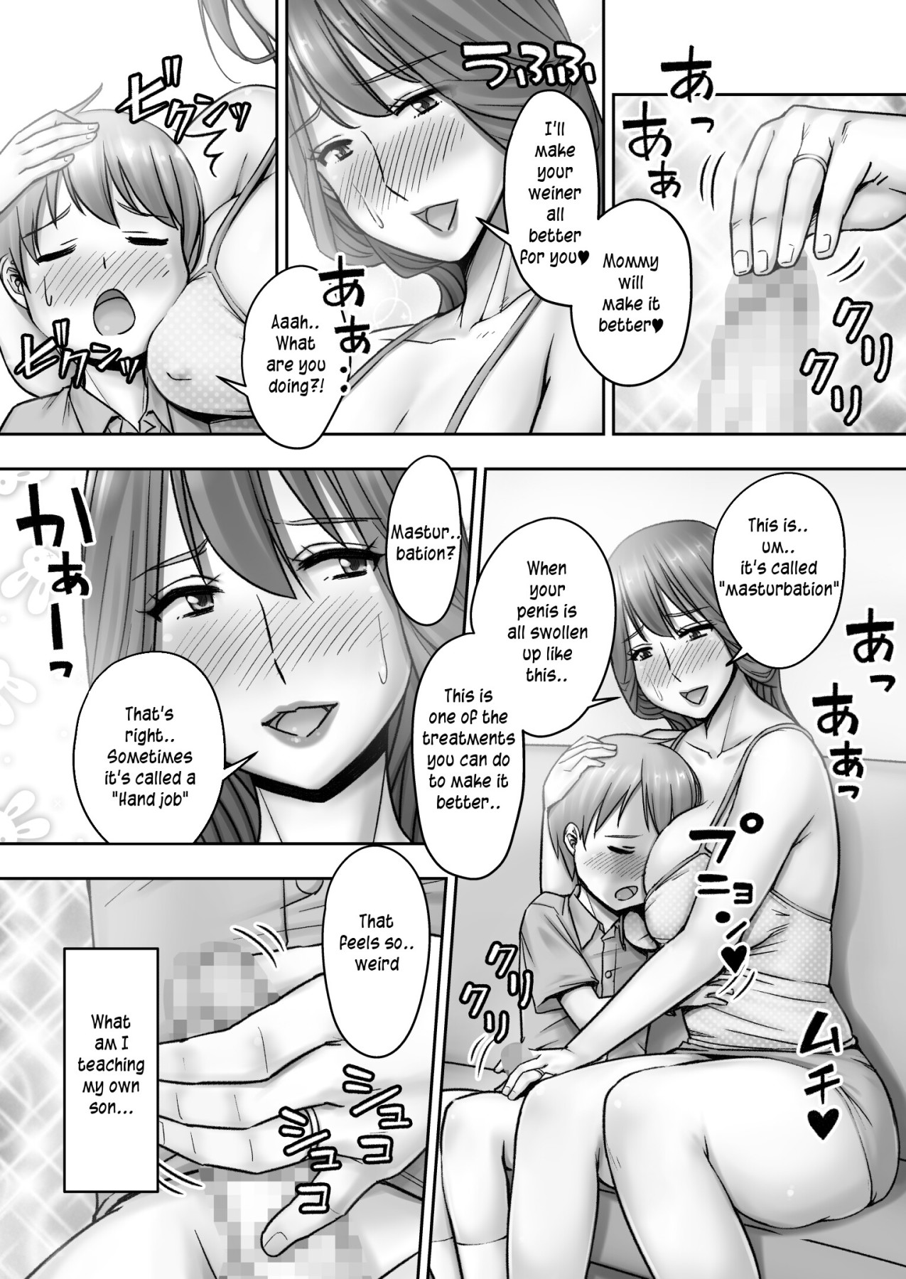 Hentai Manga Comic-Well-Mannered Mother's Indecent Sex Education-Read-14